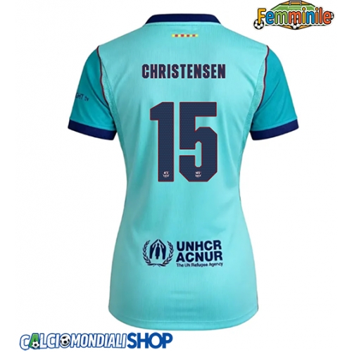 Maglie da calcio Barcelona Andreas Christensen #15 Terza Maglia Femminile 2026-27 Manica Corta